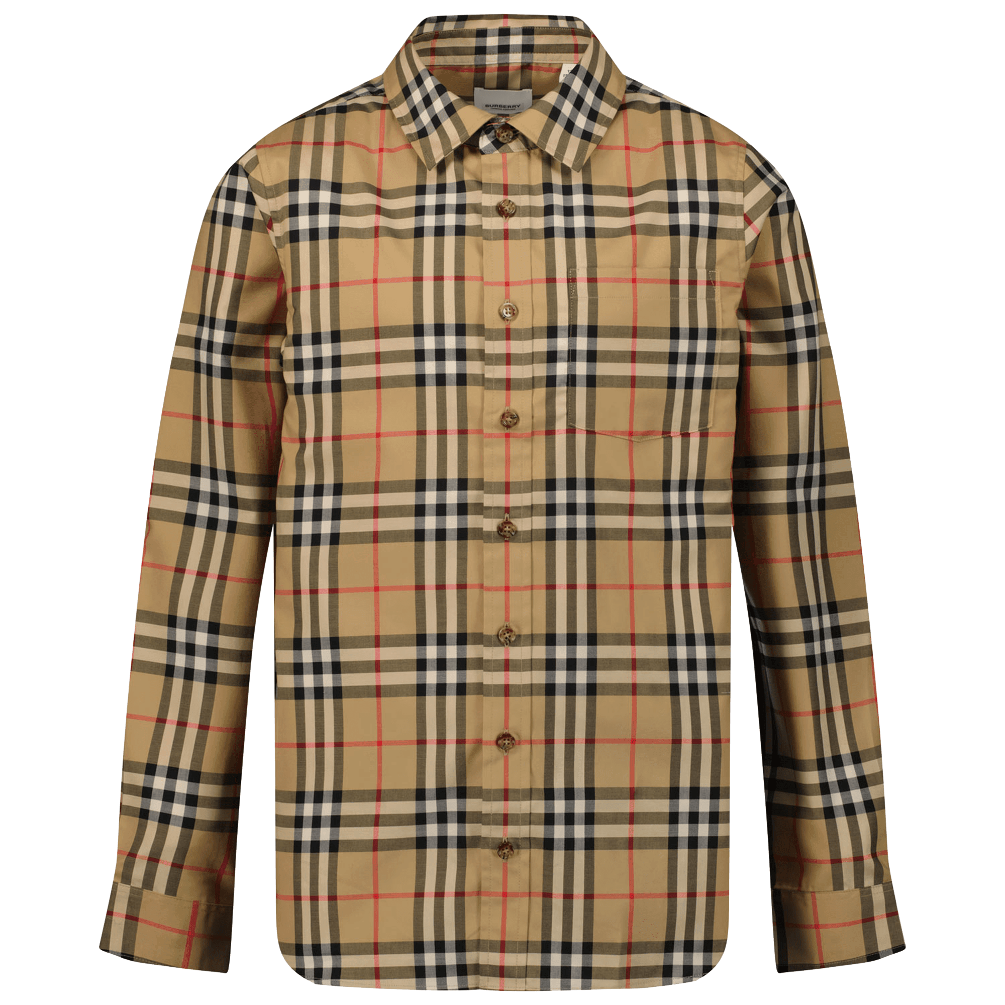 Burberry 8059637 Camisa infantil beige Ventana LM de blusa