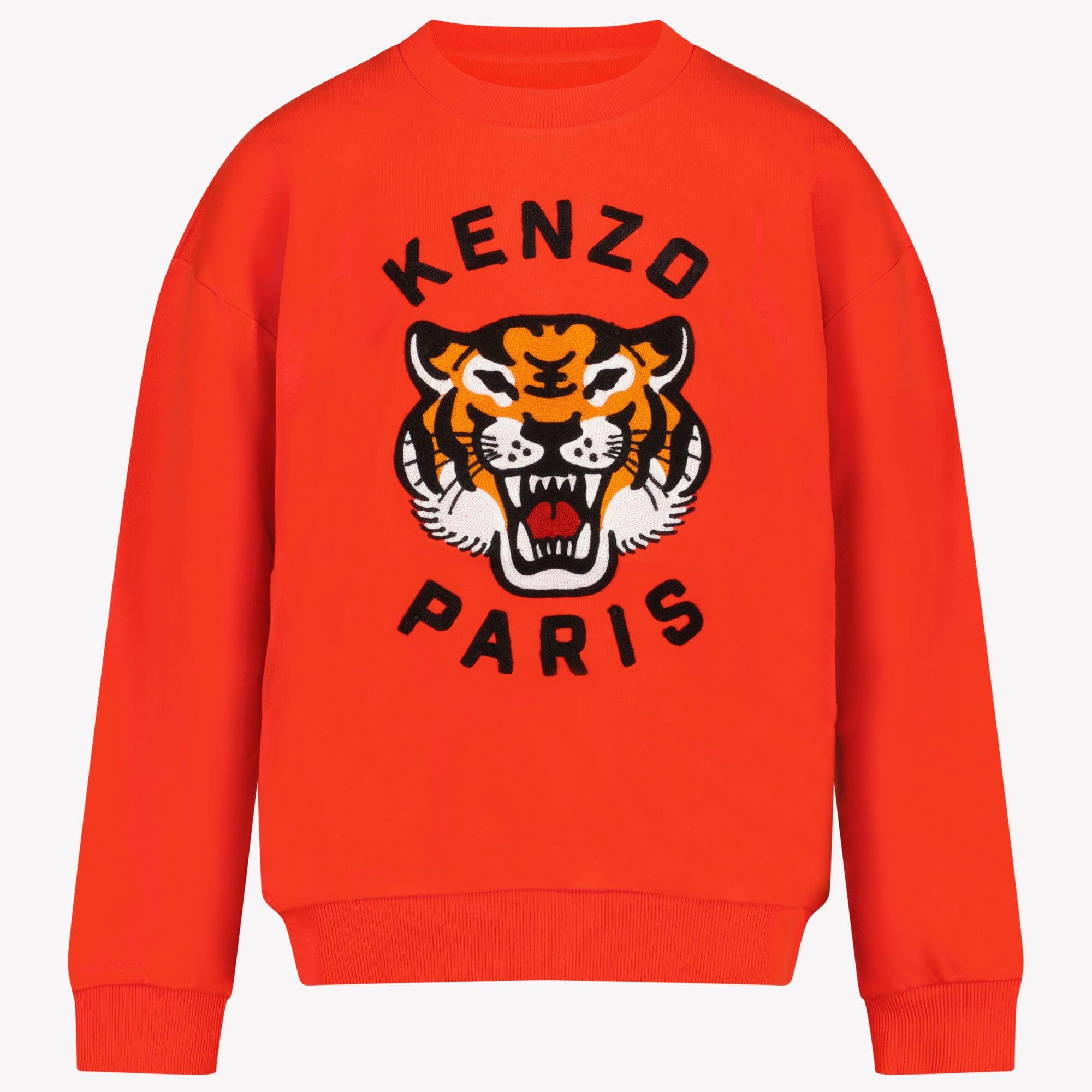 Negozio Kenzo kids Ragazzo Ragazzi Maglione in Rosso come sconto