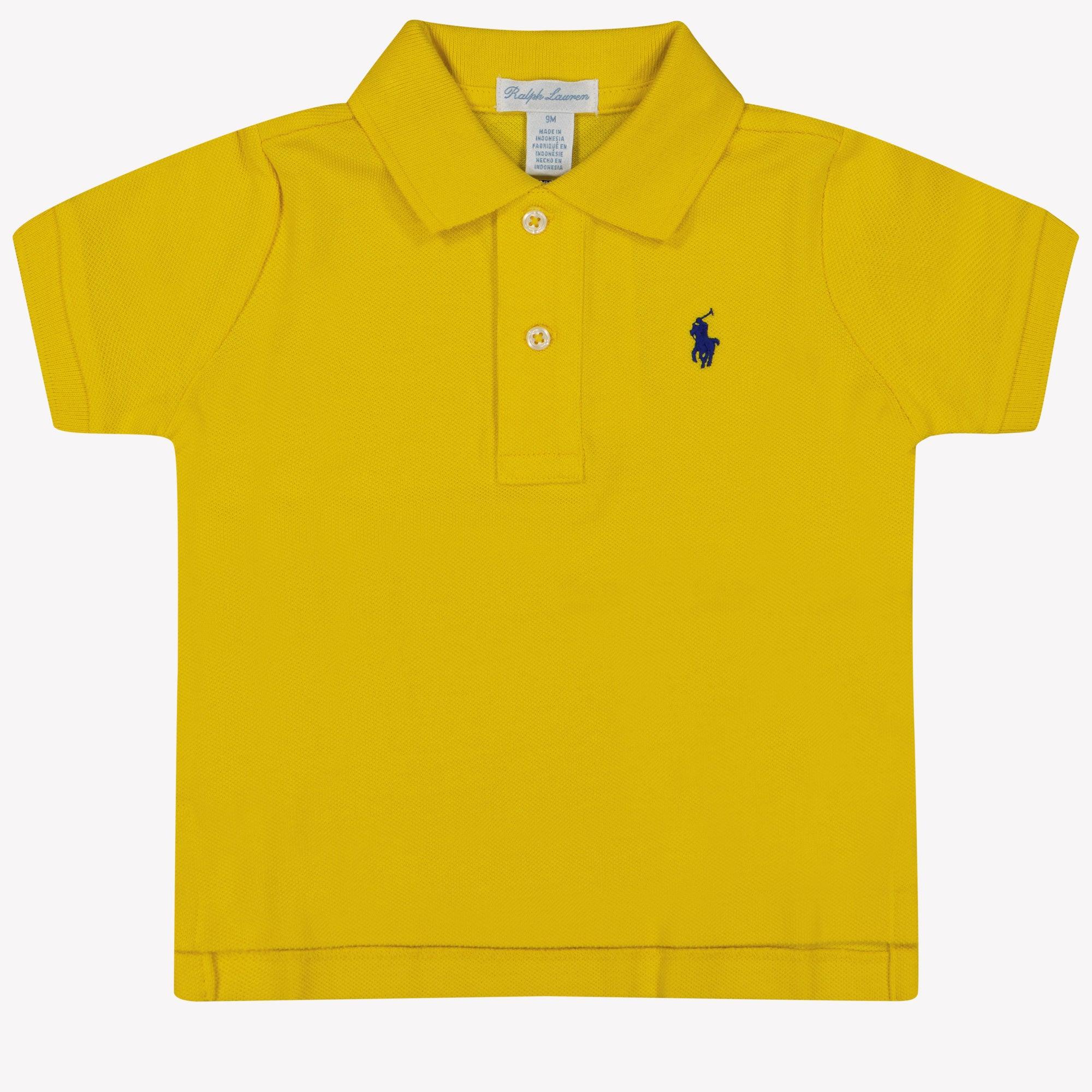 Shop Ralph Lauren Baby boys polo in Yellow as a discount