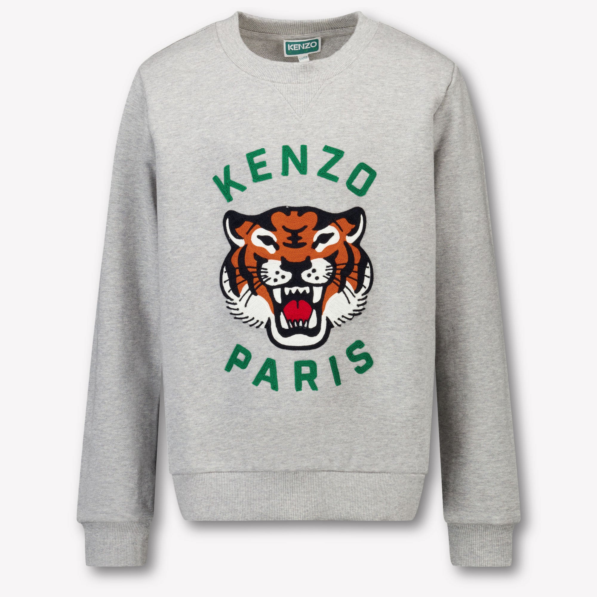 Kenzo Kids Ragazzo Ragazzi Maglione in Grigio - Main Image