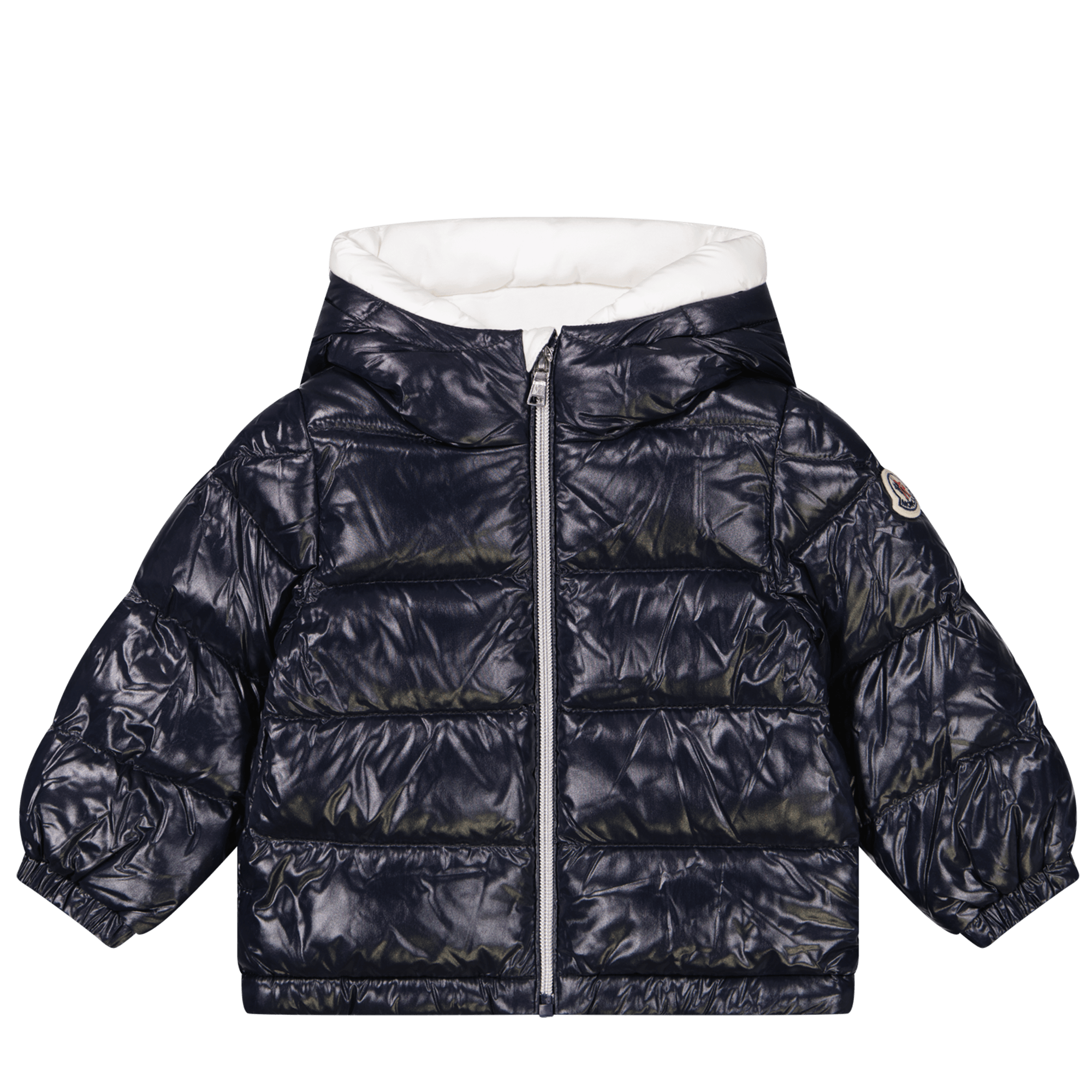 Moncler 1A00015 5963V baby coat navy Superstellar