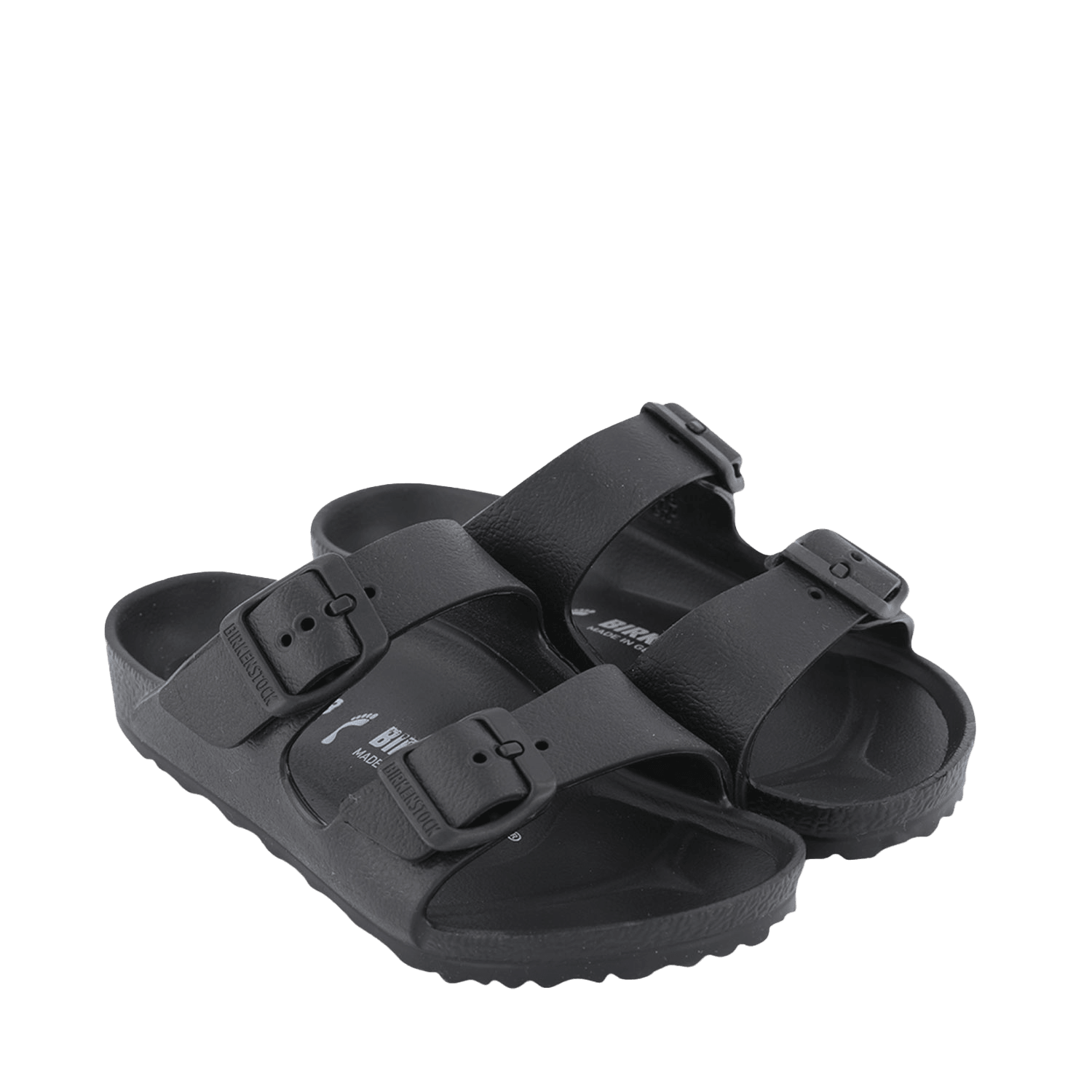 Birkenstock slippers top zwart