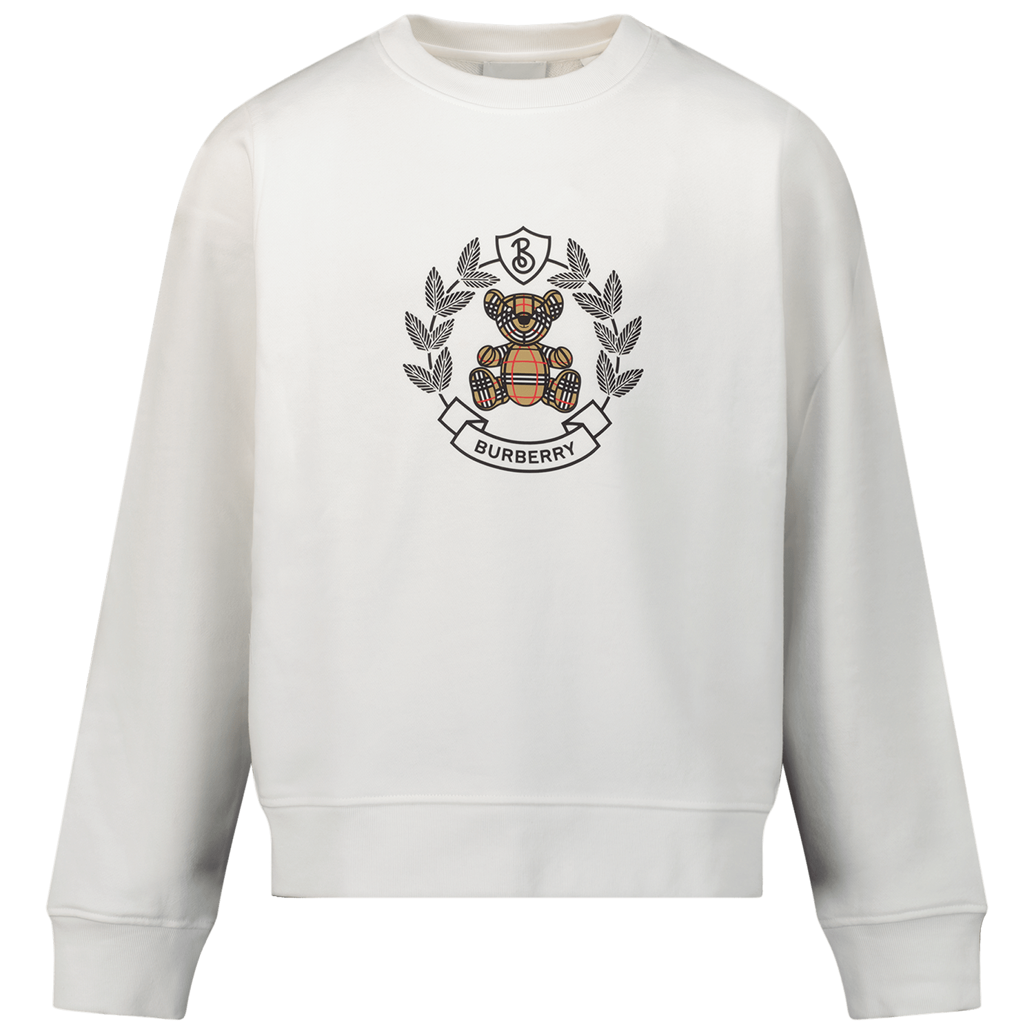 Burberry sweater best sale kids white