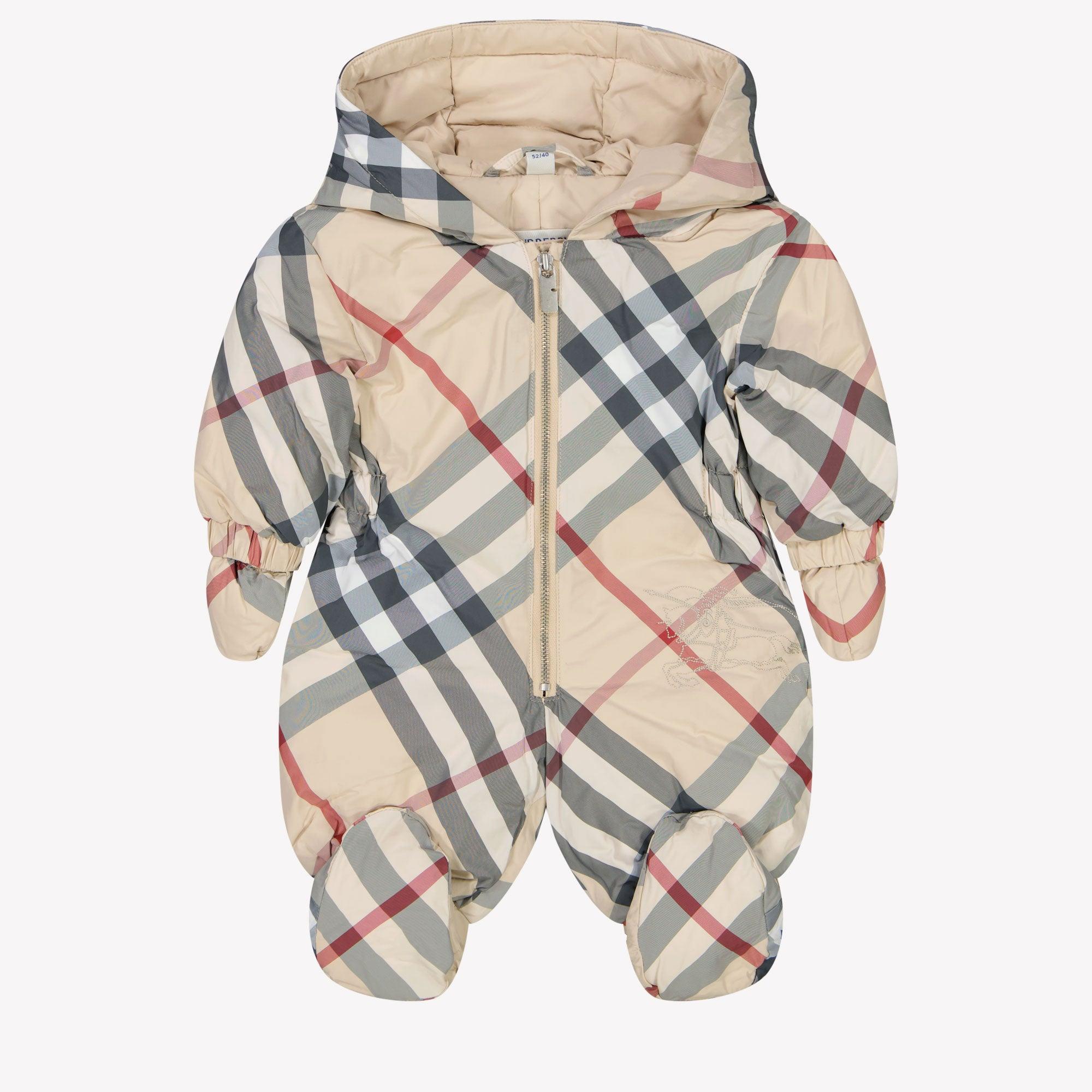 Burberry Baby Unisex Ski Suits Light Beige Superstellar