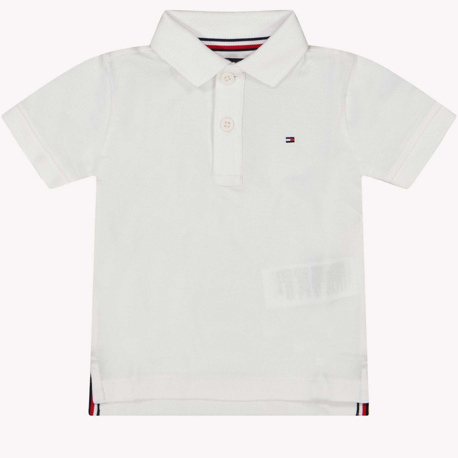 Tommy Hilfiger Baby Jongens Polo Wit 74