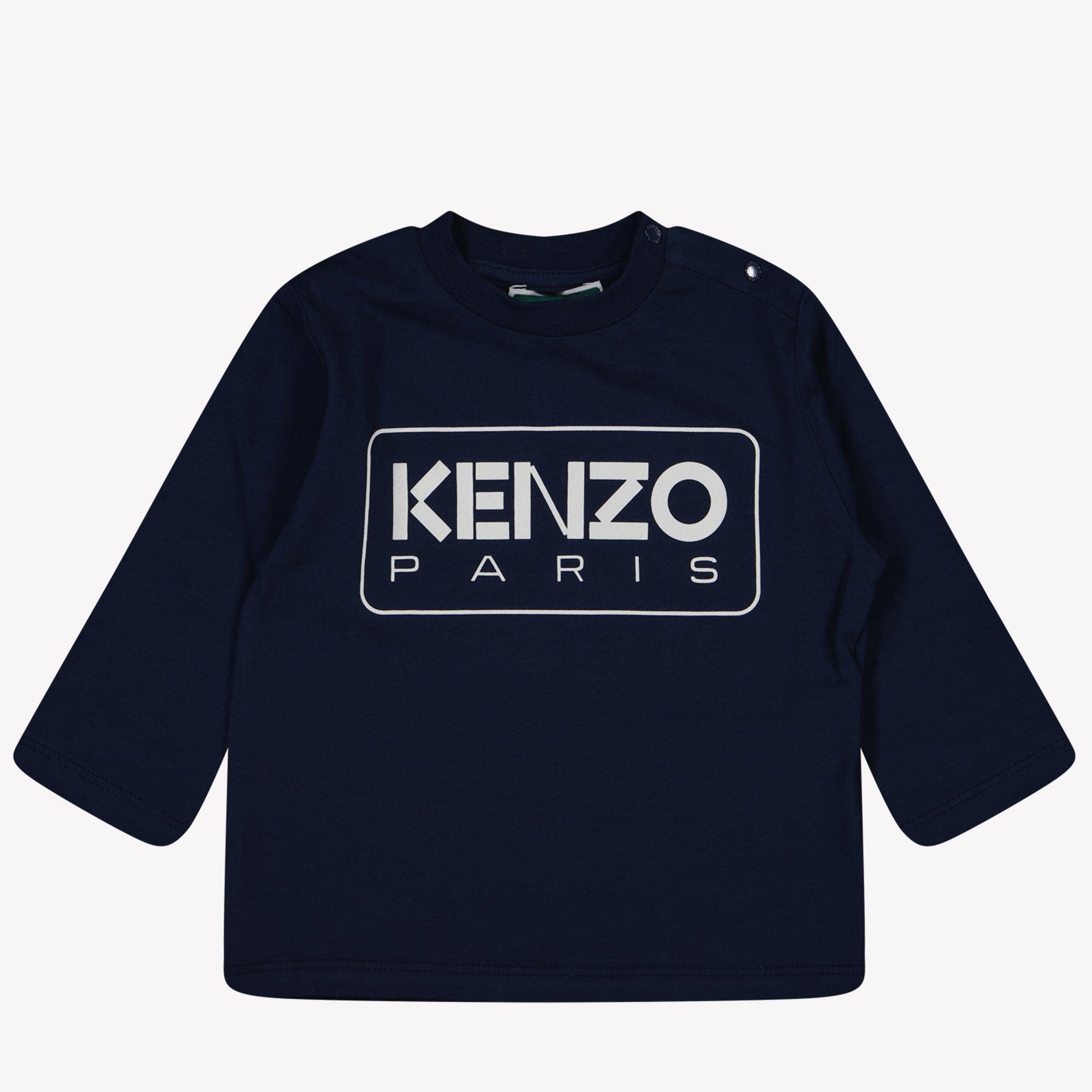 Kenzo shirt zwart blauw deals