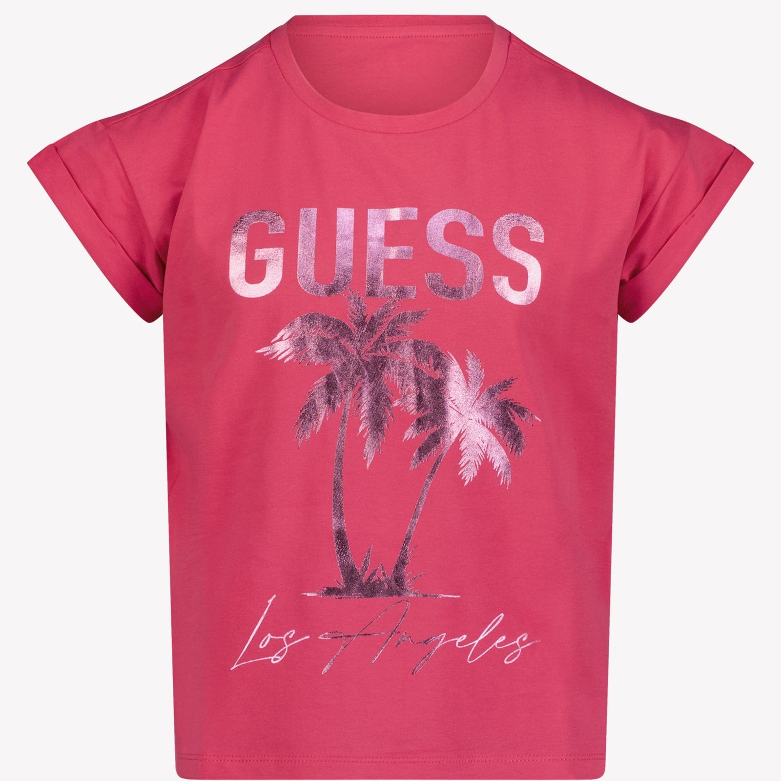 Guess Kinder Meisjes T-Shirt Fuchsia 8Y