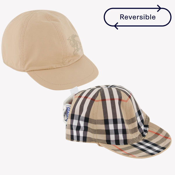 Burberry Baby Unisex Cap In Beige 1 main image 1
