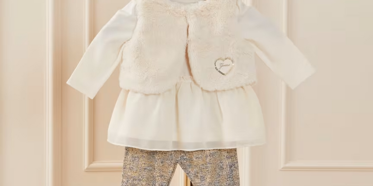 Adivinhe o bebê para pequenos amantes da moda