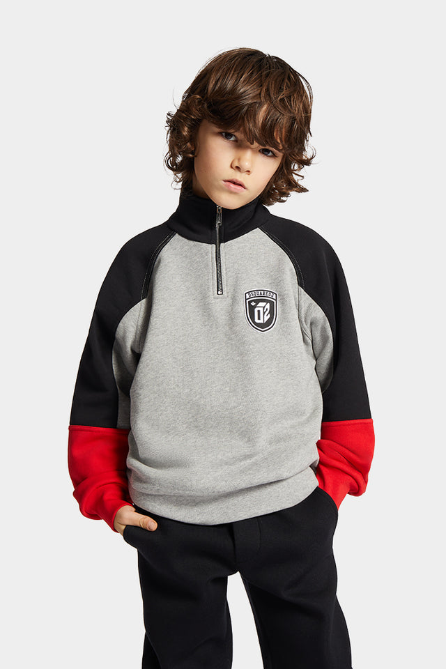 Dsquared2 Garçons Pull-over Gris