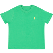 Ralph Lauren Baby Boys T-shirt Green