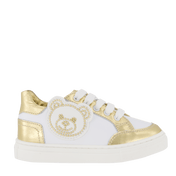 Moschino Children's Girls Sneakers Gold