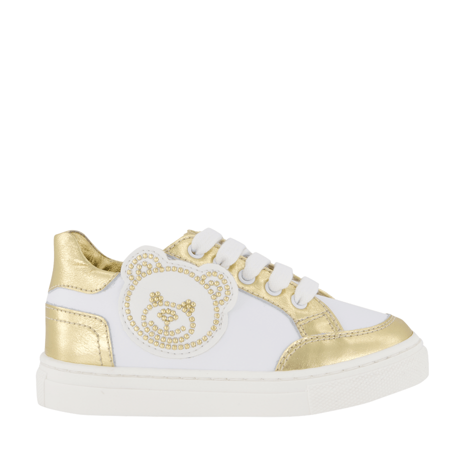 Moschino Kinder Meisjes Sneakers Goud