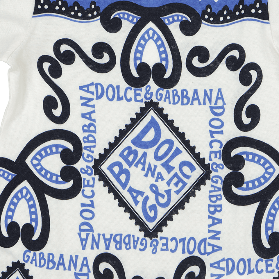 Dolce & Gabbana Baby Jongens Boxpakje Licht Blauw