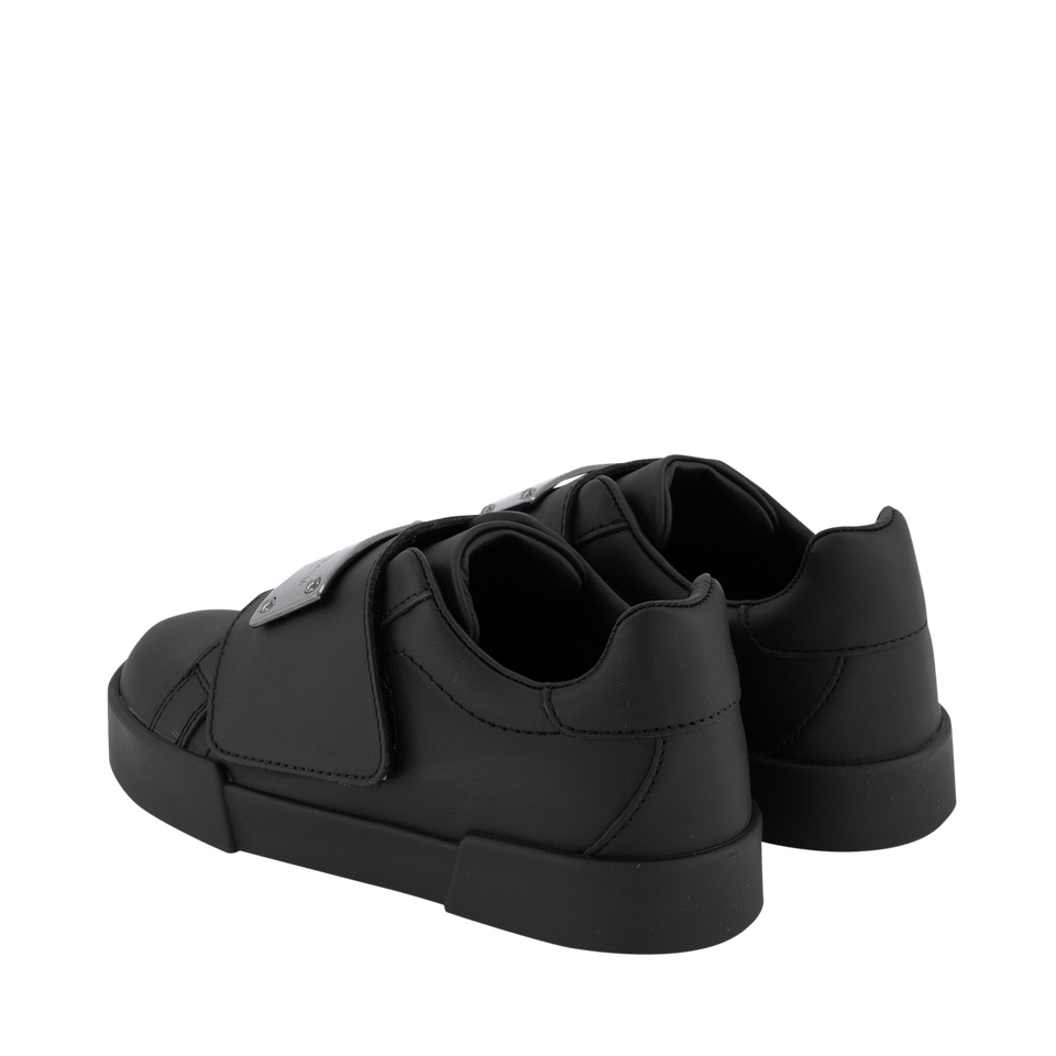 Dolce & Gabbana Kinder Jongens Sneakers Zwart