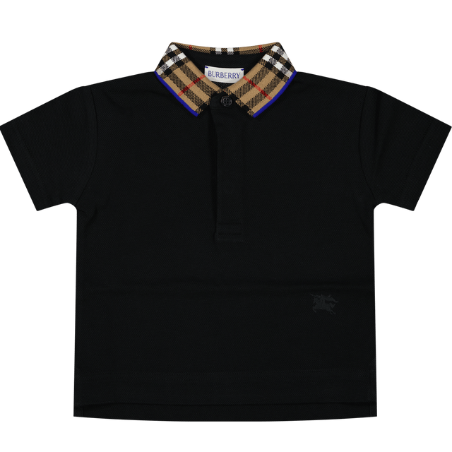 Burberry Johane bébé Garçons Polo Noir