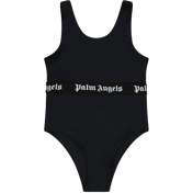 Palm Angels Children's Girls Swimwear Black