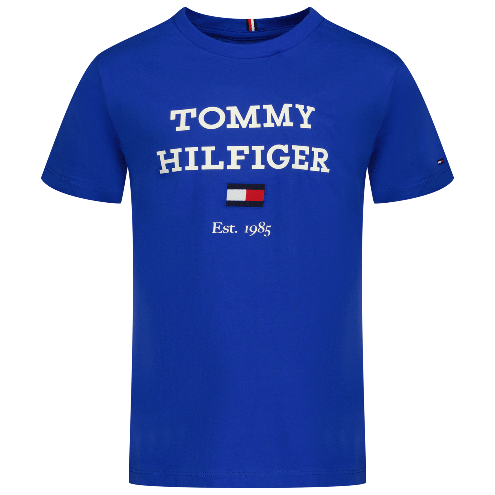 Tommy Hilfiger Kinder Jongens T-Shirt Cobalt Blauw 4Y