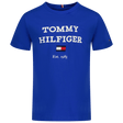 Tommy Hilfiger Kinder Jongens T-Shirt Cobalt Blauw 4Y