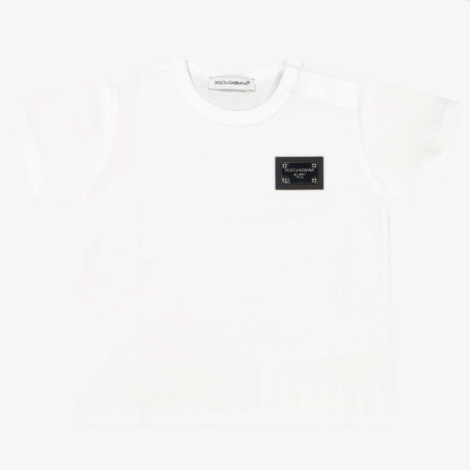 Dolce & Gabbana Bebé Chicos Camiseta en Blanco