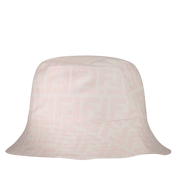 Fendi Baby Girls Hat Hat Clear Pink