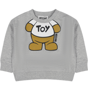 Moschino baby unisex tröja grå