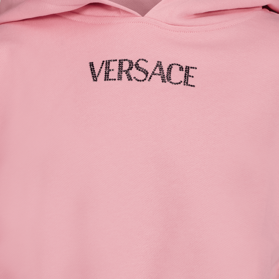 Versace Kinder Meisjes T-Shirt Licht Roze