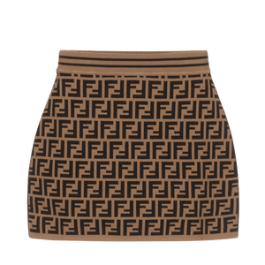 Fendi Kinder Meisjes Rok Bruin 4Y