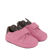 Fendi baby flickor skor rosa