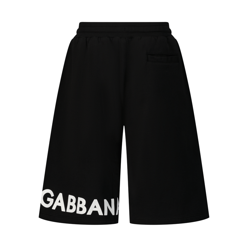 Dolce & Gabbana Kinder Jongens Shorts Zwart
