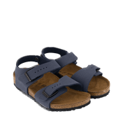 Birkenstock Enfant Unisexe Sandales New York Navy