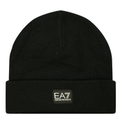 EA7 Niños para niños Sombrero Negro