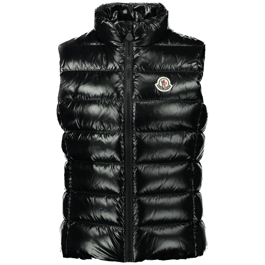 Moncler Kinder Meisjes Bodywarmer Zwart 5Y