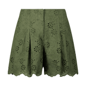 Ejército de pantalones cortos para niñas para niños de Monnisa