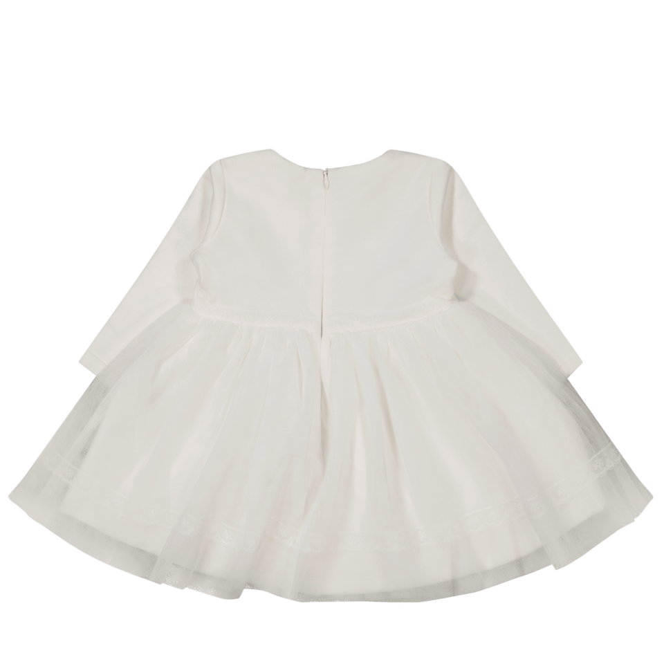 Baby Girls Dress Off White