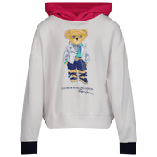 Suéter de garotas infantis de Ralph Lauren