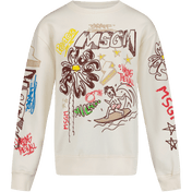 MSGM Children's Sweater Off White