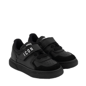 Dsquared2 typ unisex sneakers svart