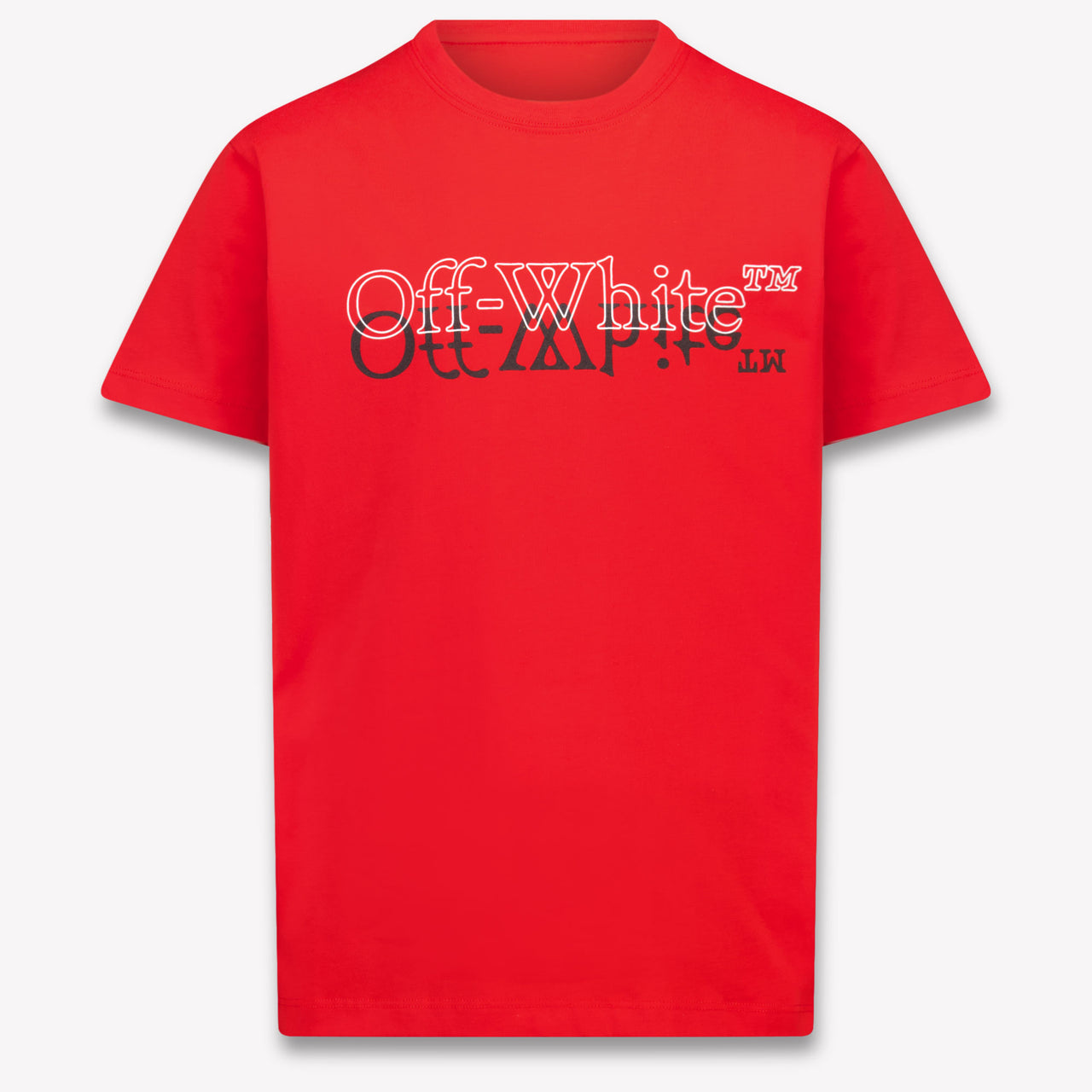 Off-White Kinder Jungen T-Shirt In Rot