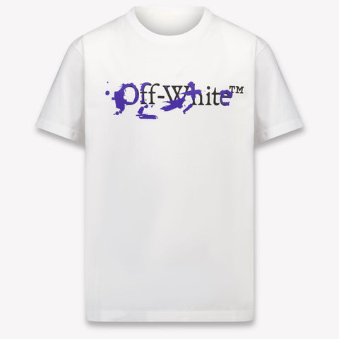 Off-White Kids Boys T-Shirt In White