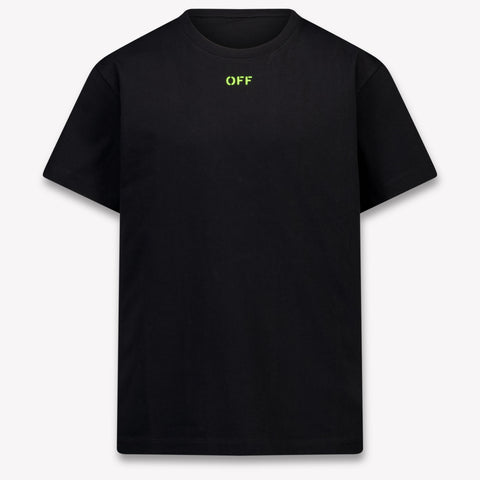 Off-White Kids Boys T-Shirt In Black
