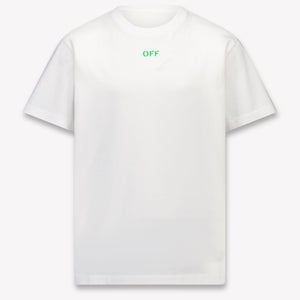 Off-White niños Chicos Camiseta adentro Blanco
