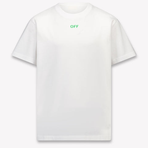 Off-White Kids Boys T-Shirt In White