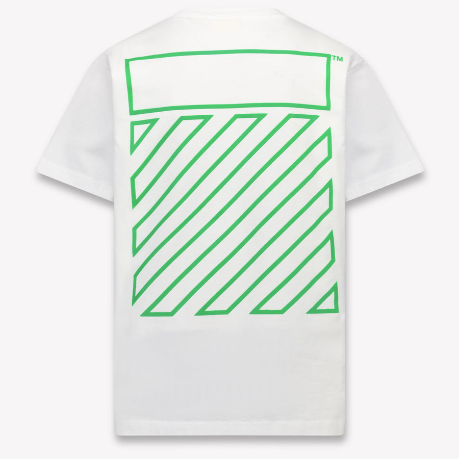 Off-White niños Chicos Camiseta adentro Blanco