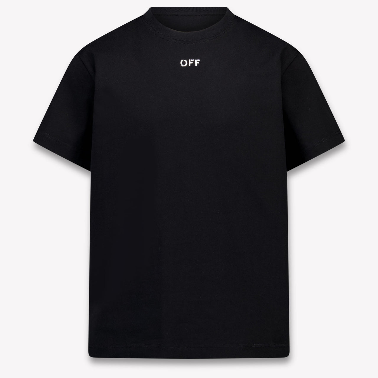 Off-White Kinder Jungen T-Shirt In Schwarz