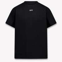 Off-White Kinder Jungen T-Shirt In Schwarz
