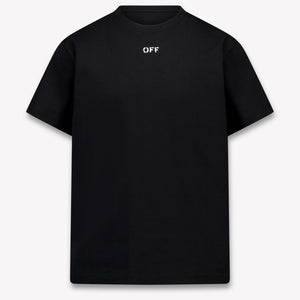 Off-White Kinder Jungen T-Shirt In Schwarz