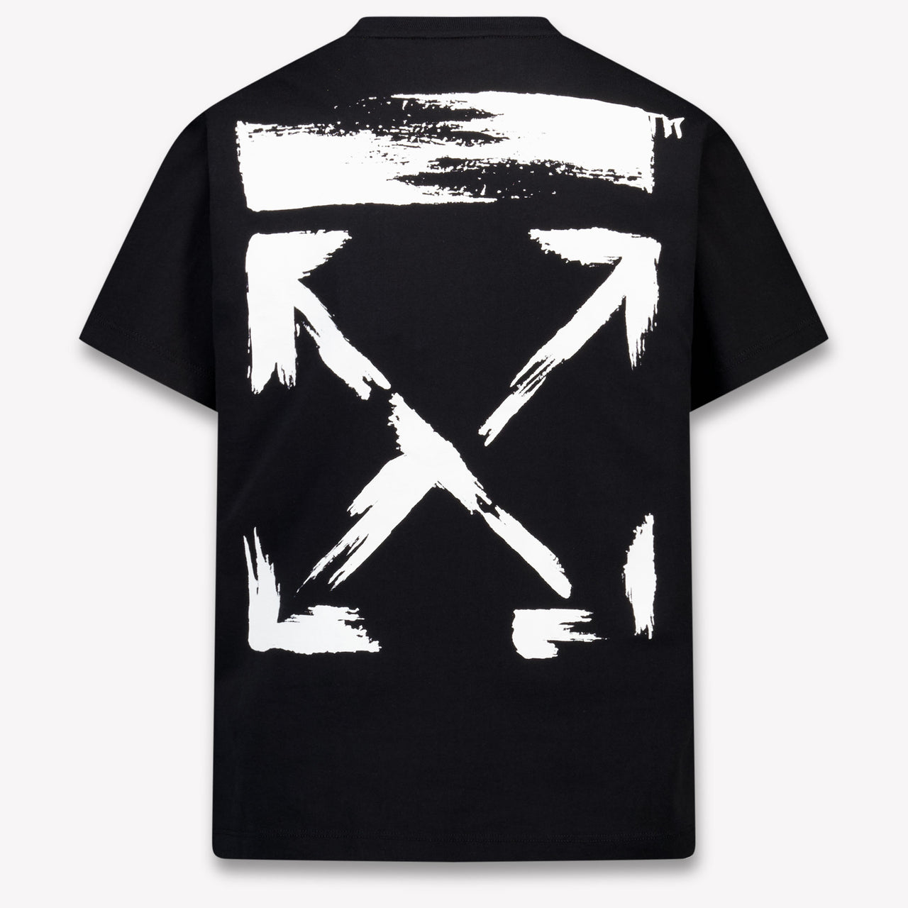 Off-White Kinder Jungen T-Shirt In Schwarz