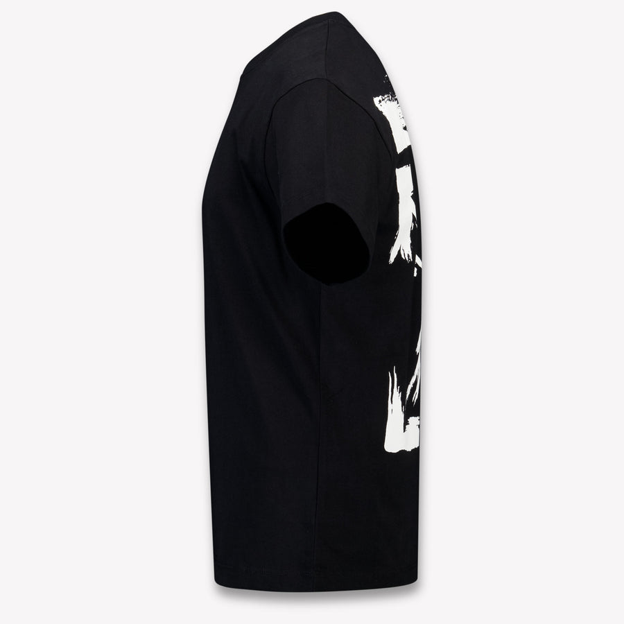 Off-White Kinder Jungen T-Shirt In Schwarz