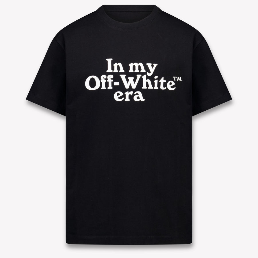 Off-White Kinder Jungen T-Shirt In Schwarz